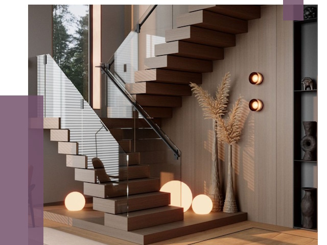 Изготовление и монтаж лестниц в Пугачёве от 86360 руб. | ПРОЛЁТ-Пгч