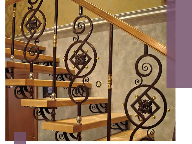 Изготовление кованых лестниц под ключ в Пугачёве