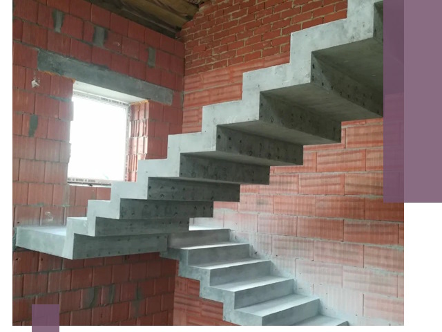 Бетонные лестницы под ключ в Пугачёве: монтаж, демонтаж, ремонт