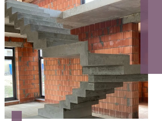 Изготовление бетонных лестниц под ключ в Пугачёве