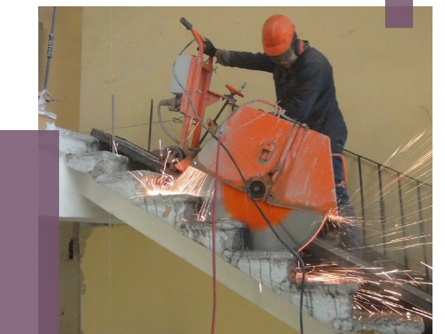 Демонтаж бетонных лестниц в Пугачёве от 4572 руб. за м2 | ПРОЛЁТ-Пгч