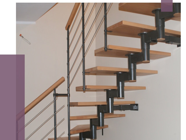 Изготовление модульных лестниц в Пугачёве от 11430 руб. 