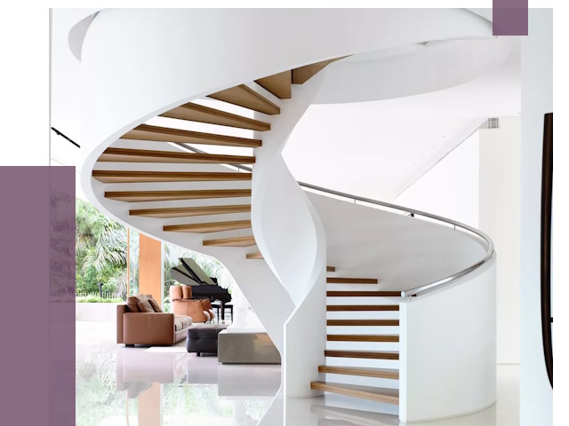 Винтовые лестницы в Пугачёве под ключ от 48260 руб. | ПРОЛЁТ-Пгч