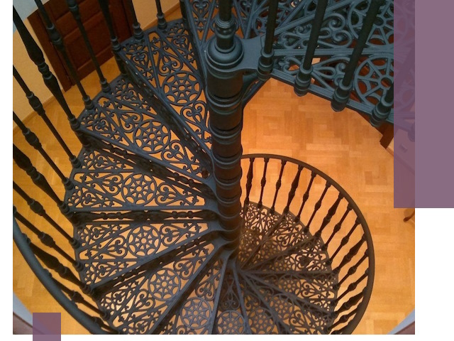 Винтовые лестницы под ключ в Пугачёве: производство и монтаж