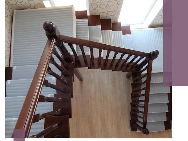 П-образные лестницы под ключ в Пугачёве — изготовление и монтаж