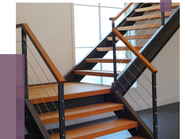 Изготовление лестниц на металлокаркасе в Пугачёве от 18796 руб. | ПРОЛЁТ-Пгч