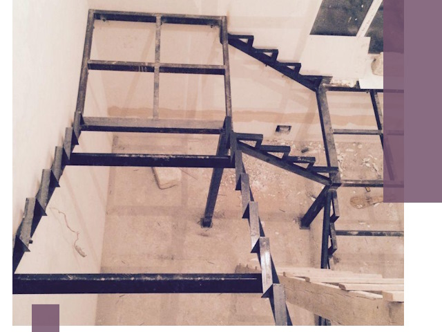 Монтаж лестниц на металлокаркасе в Пугачёве быстро и качественно