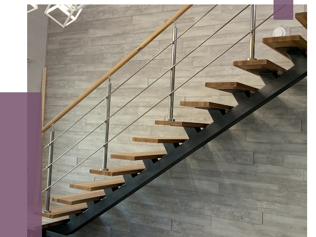 Изготовление лестниц на монокосоуре в Пугачёве от 75692 руб. 