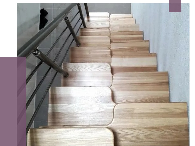 Лестницы гусиный шаг в Пугачёве от 12954 руб. под ключ | ПРОЛЁТ-Пгч