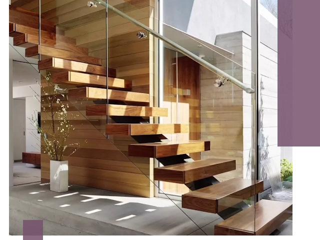 Современные лестницы на заказ в Пугачёве — изготовление и монтаж