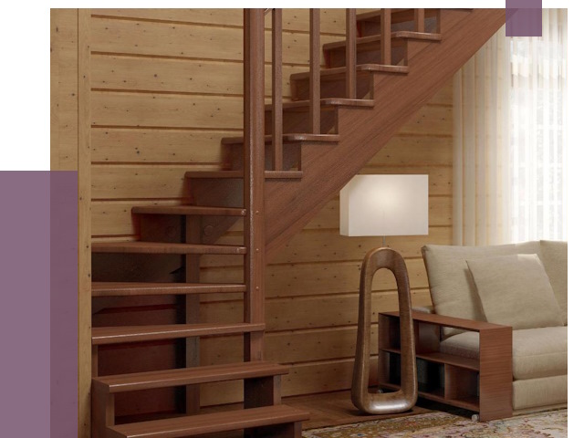 Лестницы эконом класса в Пугачёве от 18136 руб. бюджетные решения