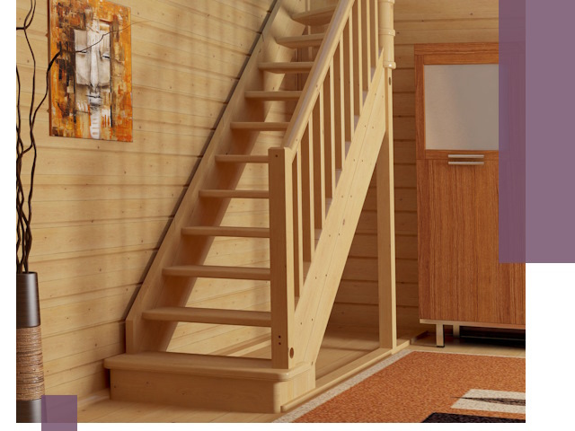 Лестницы эконом класса под ключ в Пугачёве — недорого и быстро