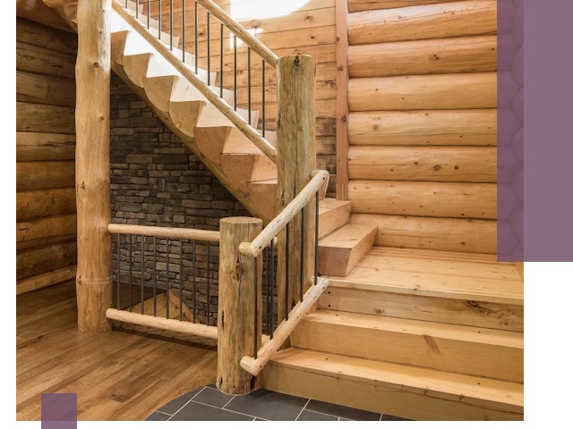 Лестницы в баню под заказ и профессиональный монтаж в Пугачёве