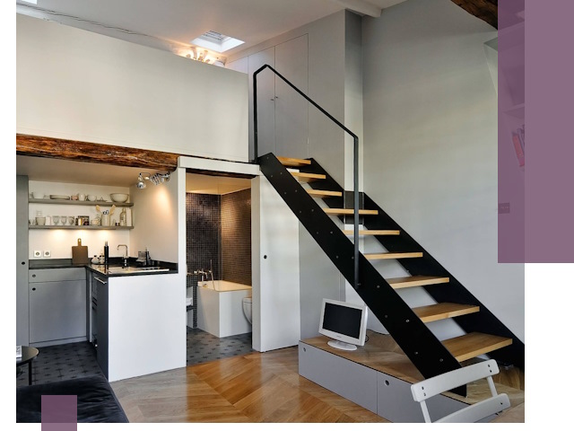 Лестницы на антресоль под ключ в Пугачёве — изготовление и монтаж