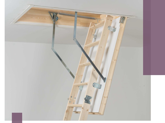 Установка чердачной лестницы под ключ в Пугачёве