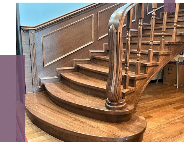 Дубовые лестницы под ключ в Пугачёве от 175260 руб. — ПРОЛЁТ-Пгч