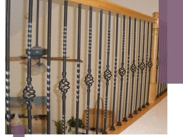 Изготовление и монтаж кованных перил в Пугачёве под ключ