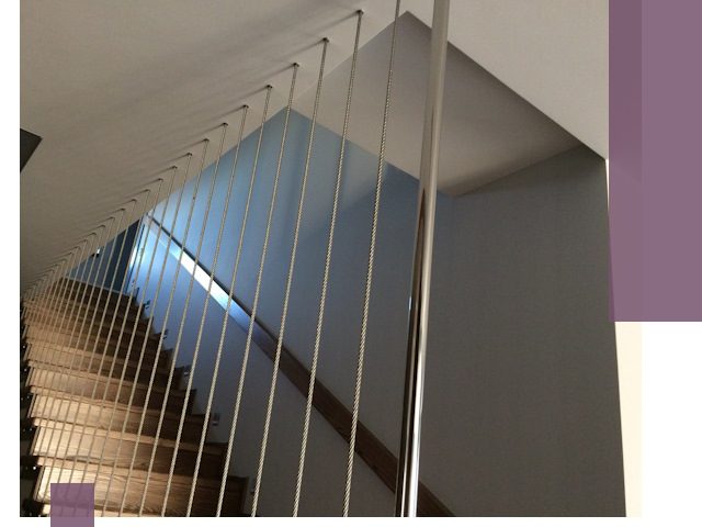 Тросовые перила под ключ в Пугачёве — производство и монтаж