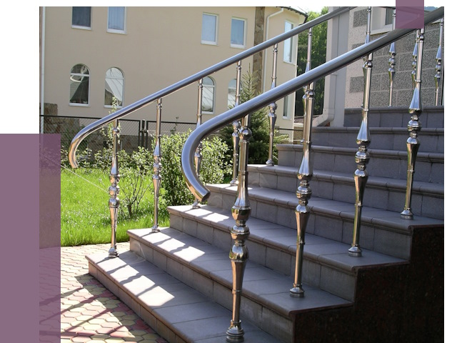 Перила для крыльца в Пугачёве от 10668 руб. — монтаж ПРОЛЁТ-Пгч