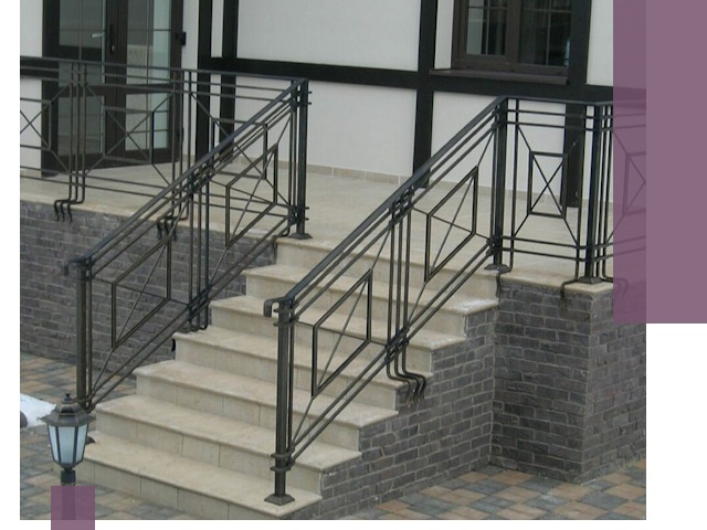 Перила для крыльца в Пугачёве — монтаж, изготовление и установка