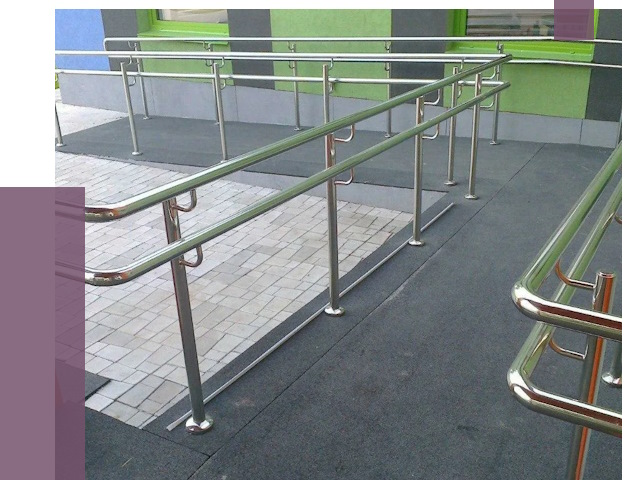 Ограждения пандусов в Пугачёве от 4318 руб. монтаж | ПРОЛЁТ-Пгч