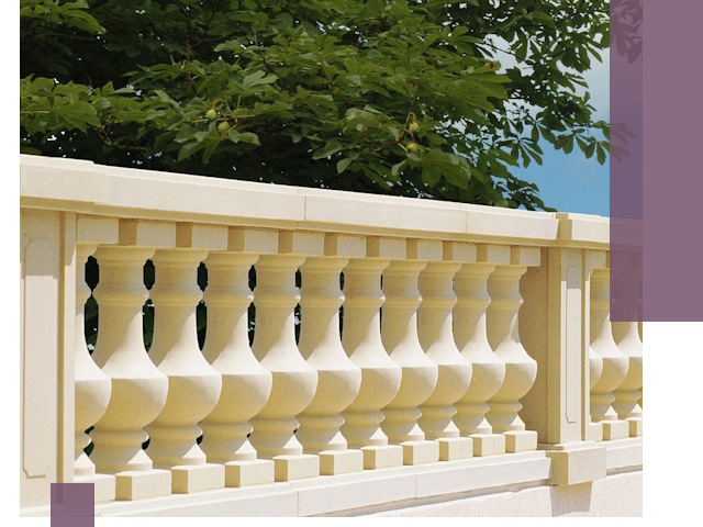 Установка балюстрады в Пугачёве: изготовление и монтаж под ключ