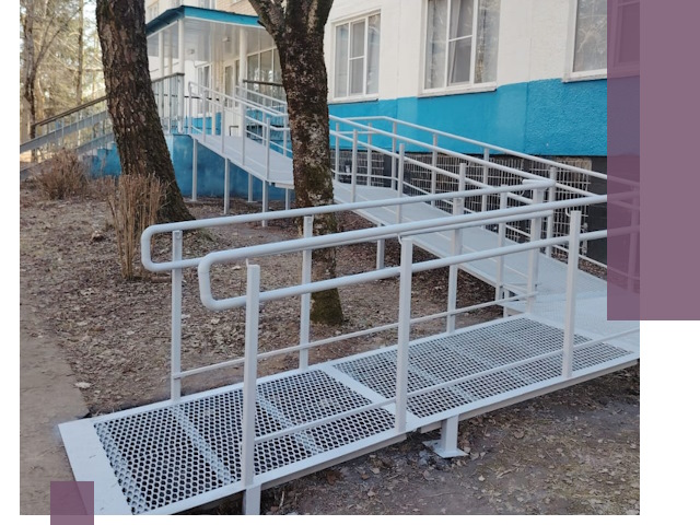 Пандусы под ключ в Пугачёве: изготовление, монтаж и демонтаж