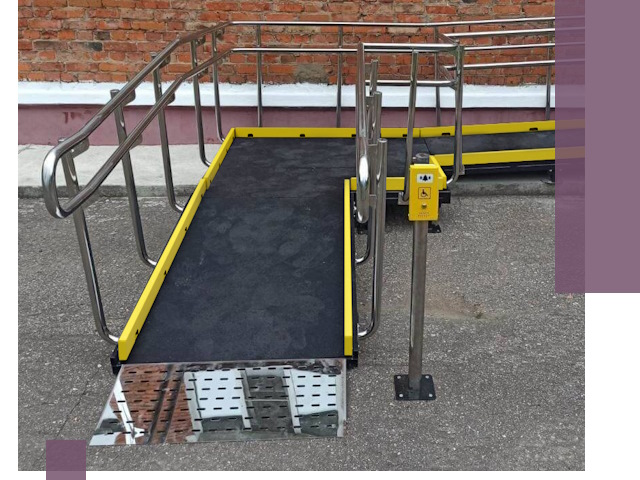 Изготовление наклонных пандусов для инвалидов в Пугачёве