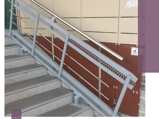 Изготовление откидных пандусов под ключ в Пугачёве