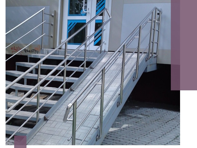 Пандус на крыльцо под ключ в Пугачёве: монтаж и изготовление