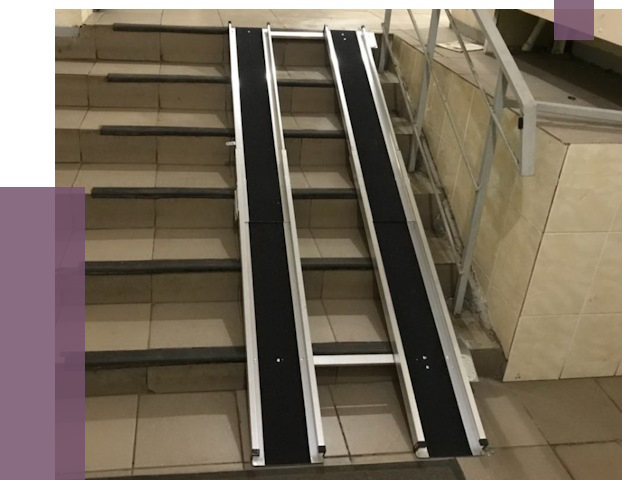 Установка пандуса в подъезд в Пугачёве от 7925 руб. под ключ | ПРОЛЁТ-Пгч