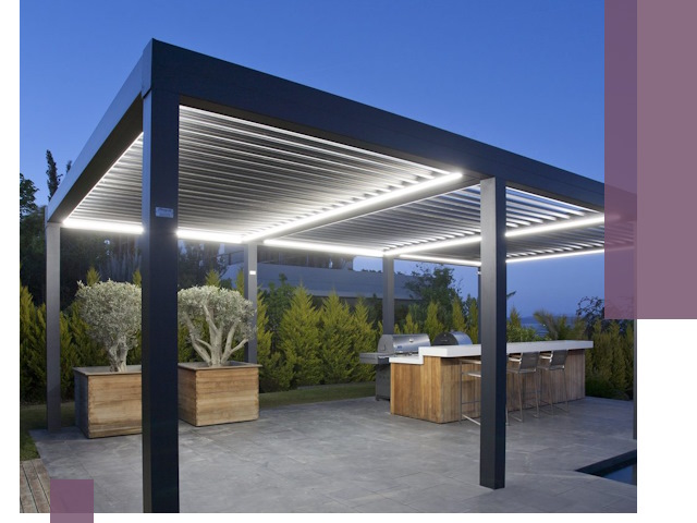 Навесы отдельно стоящие под ключ в Пугачёве из металла и поликарбоната