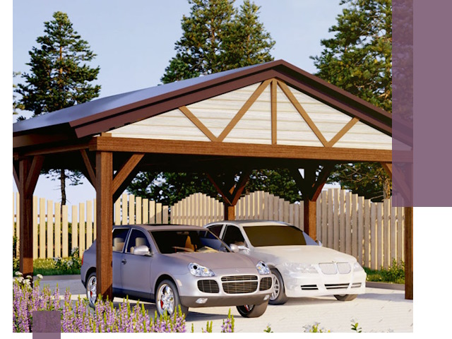 Навесы для автомобиля в Пугачёве — изготовление и монтаж