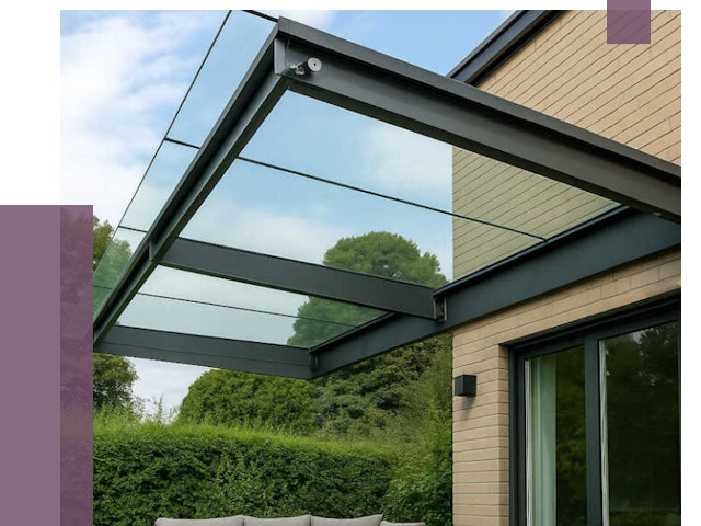 Стеклянные навесы и козырьки в Пугачёве от 12192 руб.