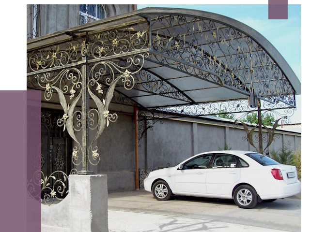 Кованые навесы в Пугачёве от 14478 руб. | ПРОЛЁТ-Пгч