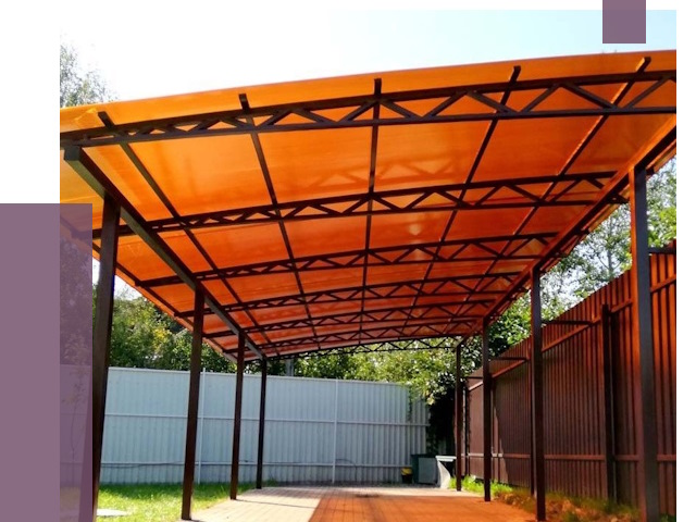 Односкатные навесы под ключ в Пугачёве от 13056 руб. 