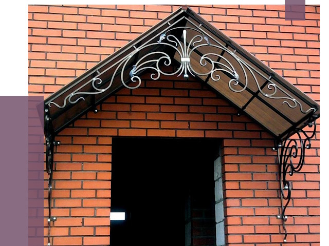 Металлические козырьки в Пугачёве от 10617 руб. 