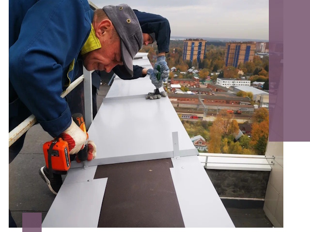 Монтаж парапетов в Пугачёве — установка прочных металлических ограждений