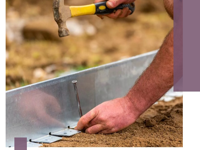 Монтаж металлических бордюров в Пугачёве быстро и качественно