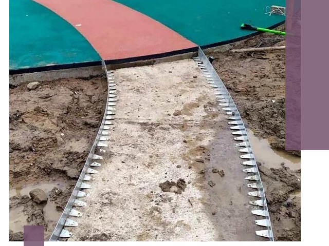 Металлические бордюры для дорожек в Пугачёве — монтаж и изготовление