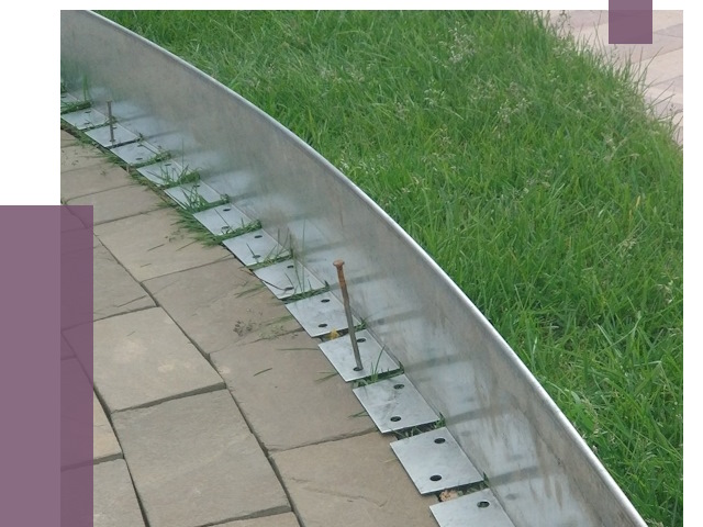 Металлические бордюры для тротуаров в Пугачёве от 8636 руб.