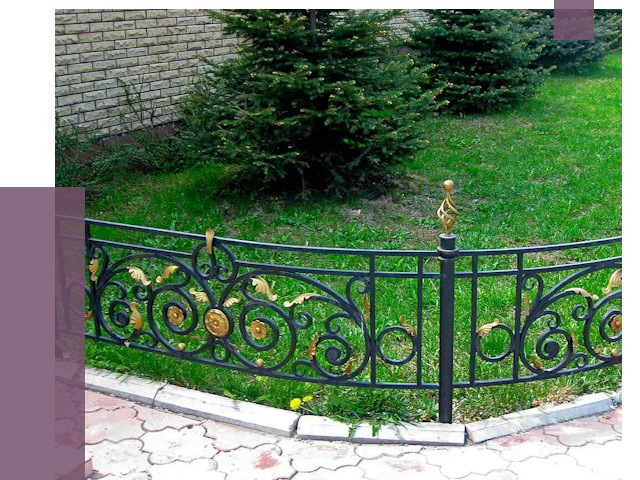 Кованые газонные ограждения в Пугачёве от 7569 руб. — ПРОЛЁТ-Пгч
