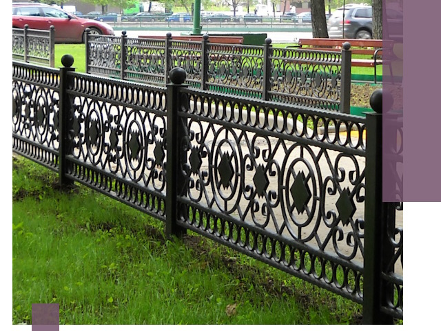 Секционные газонные ограждения под ключ в Пугачёве