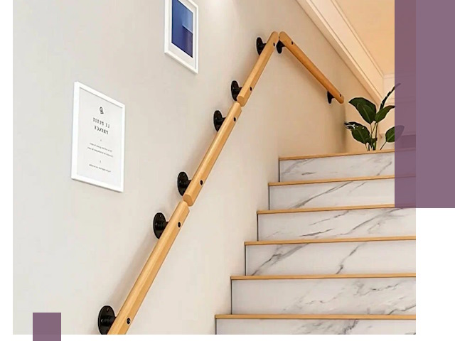 Поручни металлические и деревянные под ключ в Пугачёве